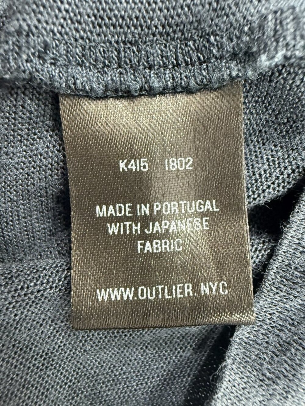 Outlier Mens Ramielust T-Shirt Size Medium Short Sleeve Lightweight Portugal - Picture 5 of 8